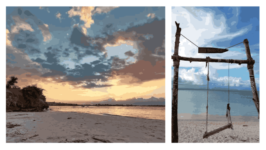 tour pantai pink lombok